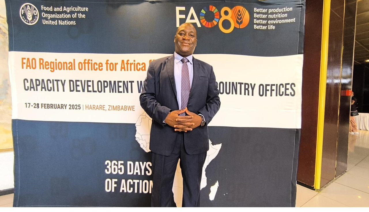 At an FAO capacity-development workshop in Harare