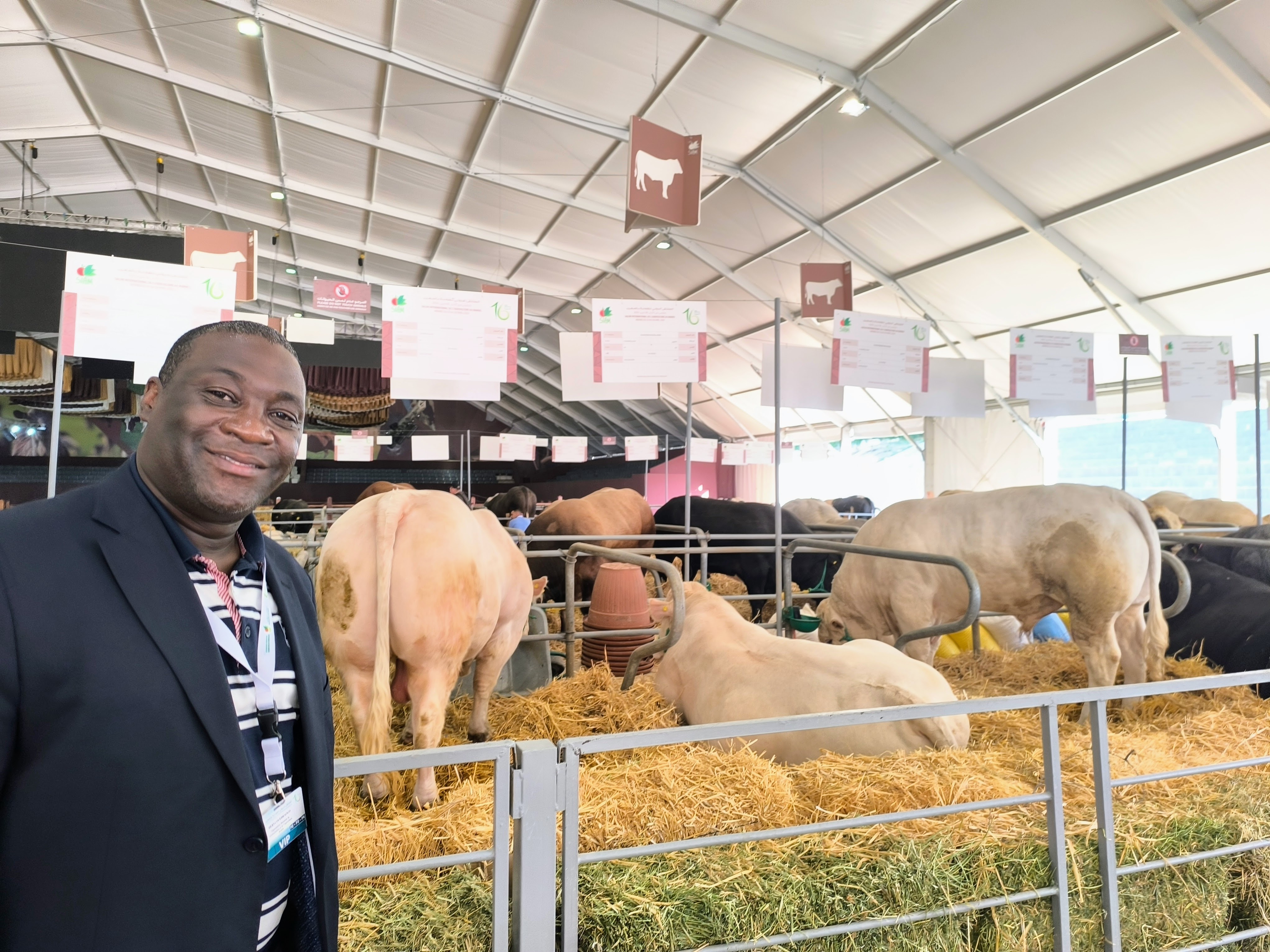 At the International Agricultural Fair in Meknes